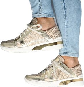 Tymoteo Buty damskie 2858 złote r. 38 12