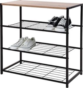 Storage Solutions Regał SZAFKA NA BUTY organizer stojak 4 poziomy uniwersalny 1