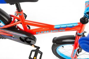 Kross Rower Kross RACER 3.0 16" czerwony-niebieski połysk Uniwersalny 4