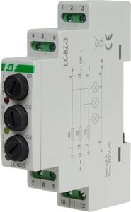 F&F F F Lampka kontrolna 3F + Moduł bezpiecznikowy 3P na wymienne wkładki topikowe LK-BZ-3 K 1