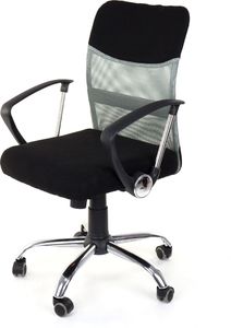 Krzesło biurowe U-fell Fotel biurowy - 2502 - czarny 1