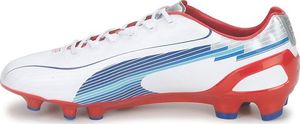 Puma Buty piłkarskie Puma Evo Speed 1 FG biało-czerwono-niebieskie 102527 01 40 2