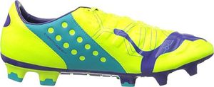 Puma Buty piłkarskie Puma Evo Power 2 FG żółto-fioletowe 102945 04 46 1