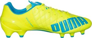Puma Buty piłkarskie Puma Evo Speed 1.4 LTH FG zółto-niebieskie 103615 03 42,5 1
