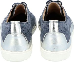 Caprice CAPRICE 9-23654-24 GRANATOWE - Trampki skórzane 38.5 8