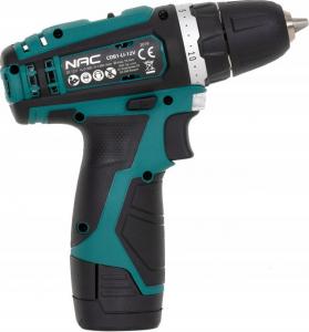 Wiertarko-wkrętarka NAC CDB1-LI-12V 12 V 1 x akumulator 1.5 Ah 3