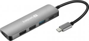 Stacja/replikator Sandberg Mini Dock USB-C (136-32) 1