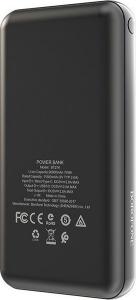 Powerbank Borofone 74Wh Aluminiowa obudowa 20000 mAh Czarny  (BFO-BT19B-B) 1