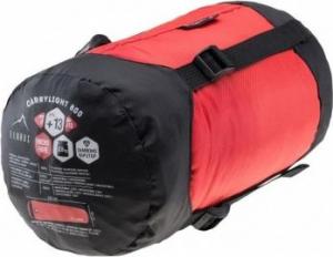 Elbrus Śpiwór Carrylight 800 Black/Flame Scarlet 4