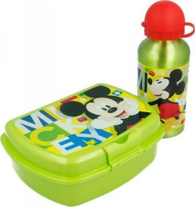 Mickey Mouse Mickey Mouse - Śniadaniówka + bidon aluminiowy 400 ml 1
