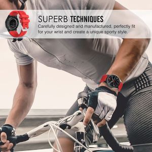 Tech-Protect TECH-PROTECT SMOOTHBAND SAMSUNG GEAR S3 RED 5