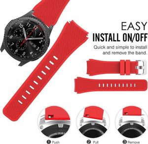 Tech-Protect TECH-PROTECT SMOOTHBAND SAMSUNG GEAR S3 RED 9