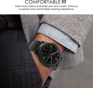 Tech-Protect TECH-PROTECT MILANESEBAND SAMSUNG GEAR S3 BLACK 5