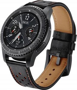 Tech-Protect TECH-PROTECT LEATHER SAMSUNG GEAR S3 BLACK 1