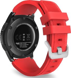 Tech-Protect TECH-PROTECT SMOOTHBAND SAMSUNG GALAXY WATCH 46MM RED 1