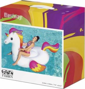 Bestway Materac do pływania Jednorożec z uchwytami 224x164 cm (41113) 6
