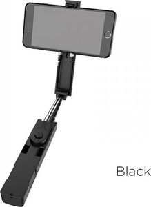 Selfie stick Borofone Borofone - selfie stick 76 cm z pilotem bezprzewodowym, czarny 1