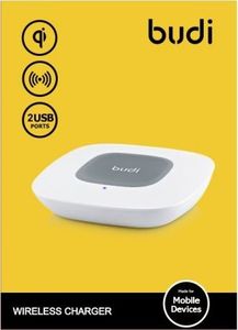 Ładowarka Budi BDG3A2000W Indukcyjna 2x USB-A 1 A (BDG3A2000W) 2