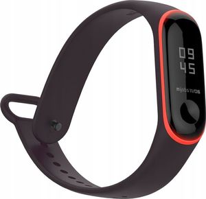 Tech-Protect TECH-PROTECT SMOOTH XIAOMI MI BAND 3/4 BLACK/RED 3
