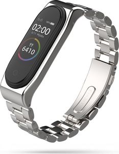 Tech-Protect TECH-PROTECT STAINLESS XIAOMI MI BAND 3/4 SILVER 1