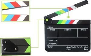 Commlite Klaps Filmowy 30x25cm / Kolor / Na Pisaki - Mazaki 5