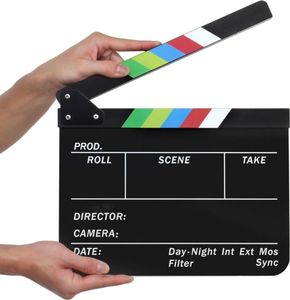 Commlite Klaps Filmowy 30x25cm / Kolor / Na Pisaki - Mazaki 6