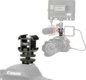 Ulanzi Mocowanie Na Mikrofon Lampę Led Sanki Stopka Iso Do Aparatów Dslr 3