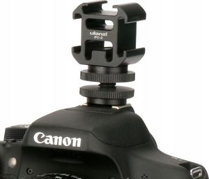 Ulanzi Mocowanie Na Mikrofon Lampę Led Sanki Stopka Iso Do Aparatów Dslr 4