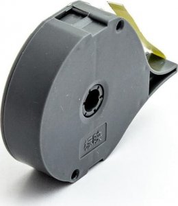 BIOVIN Taśma samoprzylepna żółta 6mm 8m kaseta LS-06Y 2