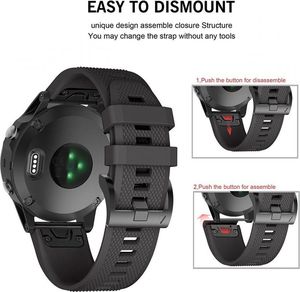 Tech-Protect TECH-PROTECT SMOOTH GARMIN FENIX 3/5X/3HR/5X PLUS/6X/6X PRO ARMY GREEN 4