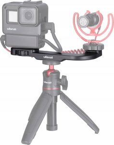 Ulanzi Uchwyt Szyna Adapter Ulanzi Pt-9 Na Lampę Mikrofon Do Aparatu / Kamery 7