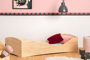 Elior Drewniane łóżko młodzieżowe Abbie 5X- 21 rozmiarów 90x170cm 1