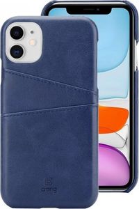 Crong Crong Neat Cover - Etui iPhone 11 Pro z kieszeniami (niebieski) 1