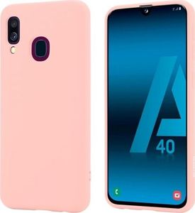 Crong Crong Color Cover - Etui Samsung Galaxy A40 (różowy) 1