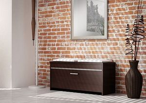 Elior Szafka na buty z pufą Leni 3X - wenge 3