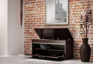 Elior Szafka na buty z pufą Leni 3X - wenge 4