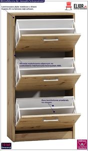 Elior Szafka na buty Lordi - dąb artisan 2