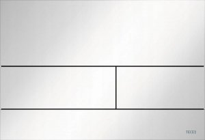 Przycisk spłukujący Sanplast PRZYC.SQUARE II 3/6L METALOWY BIAŁY POŁ. 3