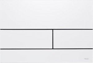 Przycisk spłukujący Sanplast PRZYC.SQUARE II 3/6L METALOWY BIAŁY POŁ. 4