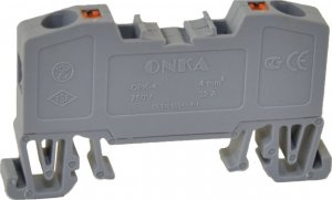 ONKA Elektrik Złączka uniwersalna sprężynowa OPK 4mm2 szara T0-1512 1
