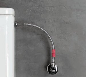 Wężyk przyłączeniowy Tucai Wężyk do wody nierdzewny TAQ WW-1/2 x 1/2 L=90 cm [10/100] 9