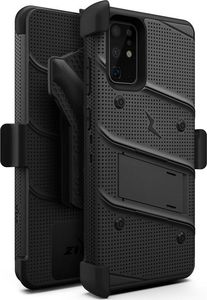 Zizo Zizo Bolt Cover - Pancerne etui Samsung Galaxy S20 Ultra oraz podstawka uchwyt do paska (Black/Black) 2