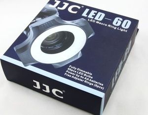 Lampa pierścieniowa JJC  Makro Led 60 z płynną regulacją 3