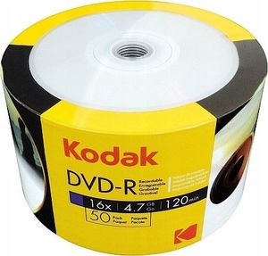 Kodak DVD-R 4.7 GB 16x 50 sztuk (SB5571) 1