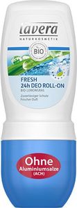 Lavera Fresh 24h dezodorant roll-on z bio-trawą cytrynową uniwersalny 1