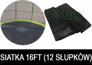 Siatka do Trampoliny 16FT Czarna 1