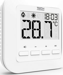 Tech Regulator pokojowy dwustanowy ST-295v2 biały 5