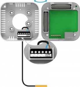 Tech Regulator pokojowy dwustanowy ST-295v2 biały 7