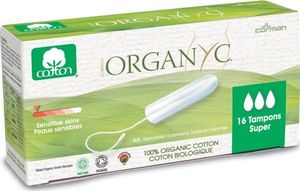 ORGANYC Tampony higieniczne z bio-bawełny SUPER (♠♠♠) uniwersalny 1
