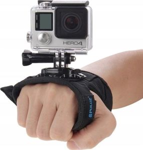 Puluz Mocowanie Uchwyt Pasek Na Dłoń Rękę / 360 Stopni / Do Kamer Gopro 7 6 5 4 3 2 / Sjcam / Xiaomi 6
